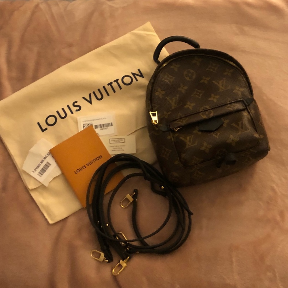 BNIB/NWT Louis Vuitton Mini Palm Springs Backpack - Picture 8 of 8